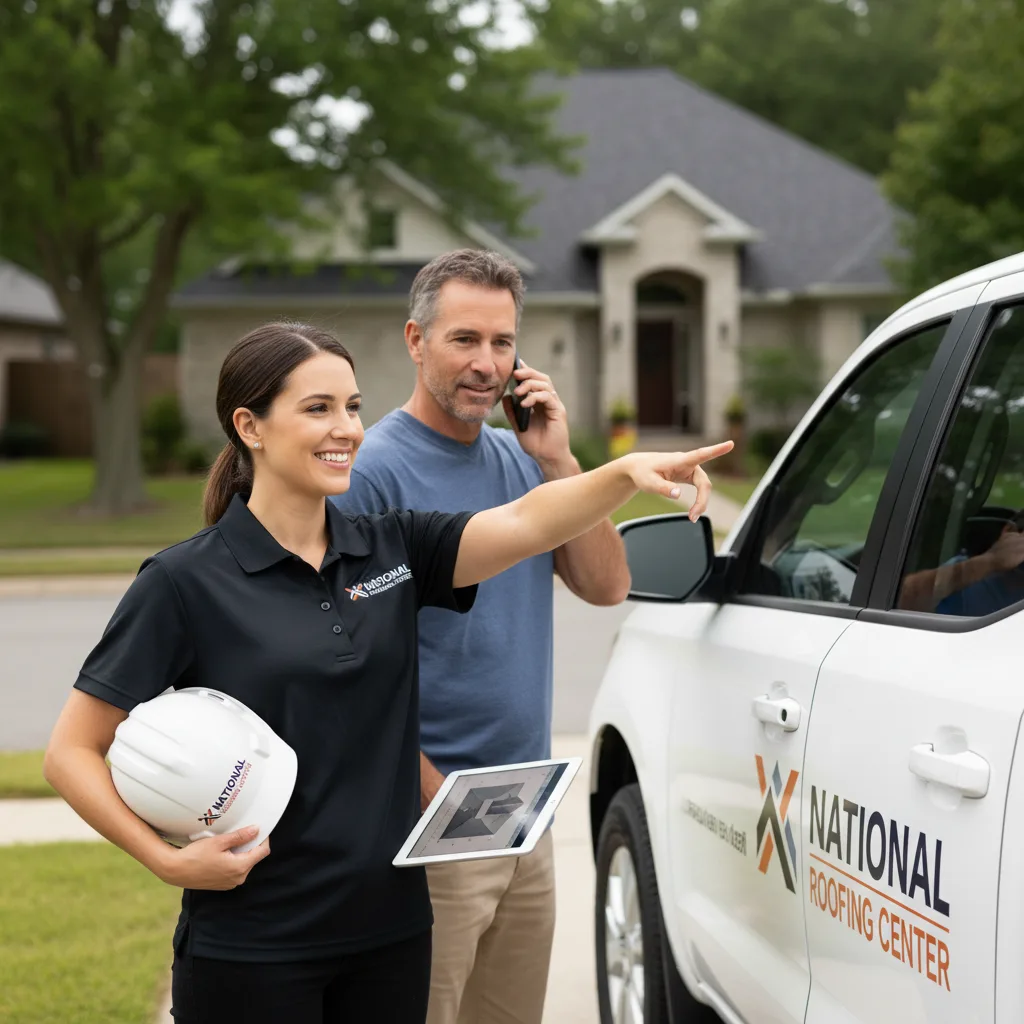 National Roofing Center customer support in Hoopa